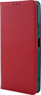 AlzaGuard Book Flip Case for Xiaomi Redmi 13C / 13C 5G / POCO C65 red - Phone Case