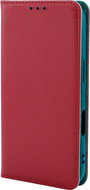 AlzaGuard Book Flip Case for iPhone 16 red - Phone Case