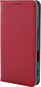 Pouzdro na mobil AlzaGuard Book Flip Case pro iPhone 16 červené - Pouzdro na mobil