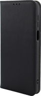 AlzaGuard Book Motorola Moto G55 5G fekete flip tok - Mobiltelefon tok