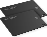 Bluetooth lokalizační čip AlzaGuard Hero SlimTag Pro with FindMy černý - 2ks v balení - Bluetooth lokalizační čip