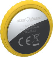 AlzaGuard Premium Hero Tag with Find My Device yellow - Bluetooth Chip Tracker