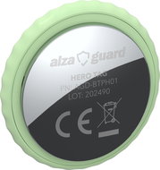 AlzaGuard Premium Hero Tag with Find My Device green - Bluetooth Chip Tracker