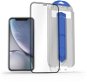 AlzaGuard 2.5D FullCover Glass EasyFit DustFree 2 Pack  für das iPhone 11 / XR - Schutzglas