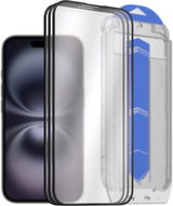 AlzaGuard Glass EasyFit DustFree iPhone 16 2.5D üvegfólia - 3db + applikátor - Üvegfólia