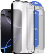 AlzaGuard 2.5D Glass EasyFit DustFree pro iPhone 16 Pro - 3ks v balení s aplikátorem - Ochranné sklo