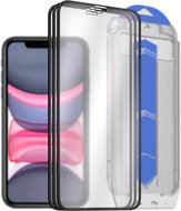 AlzaGuard 2.5D Glass EasyFit DustFree for iPhone 11 / XR - Glass Screen Protector