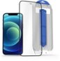 AlzaGuard 2.5D FullCover Glass EasyFit DustFree 2 Pack pro iPhone 12 / 12 Pro  - Glass Screen Protector