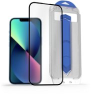 AlzaGuard FullCover Glass EasyFit DustFree 2 Pack iPhone 13 / 13 Pro / 14 2.5D üvegfólia - Üvegfólia