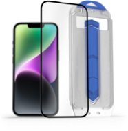 AlzaGuard FullCover Glass EasyFit DustFree 2 Pack iPhone 14 2.5D üvegfólia - Üvegfólia