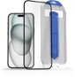 AlzaGuard 2.5D FullCover Glass EasyFit DustFree 2 Pack für das iPhone 15 - Schutzglas