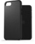 AlzaGuard Genuine iPhone 7 / 8 / SE 2020 / SE 2022 fekete bőr tok - Telefon tok