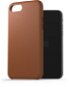 AlzaGuard Genuine Leather Case pre iPhone 7/8/SE 2020/SE 2022 sedlovo hnedý - Kryt na mobil
