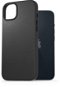 AlzaGuard Echtes Leder Etui für iPhone 14 Plus schwarz - Handyhülle