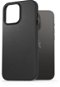 AlzaGuard Genuine Leather Case na iPhone 14 Pro Max čierny - Kryt na mobil