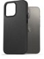 AlzaGuard Genuine Leather Case iPhone 13 Pro készülékhez, fekete - Telefon tok
