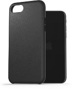 AlzaGuard Genuine Leather Case na iPhone 7/8/SE 2020/SE 2022 čierny - Kryt na mobil