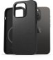 AlzaGuard Genuine Leather iPhone 14 Pro Magsafe fekete tok - Telefon tok