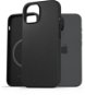 AlzaGuard Genuine Leather Case with Magsafe für das iPhone 15 schwarz - Handyhülle