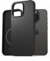Telefon tok AlzaGuard Genuine Leather iPhone 15 Pro Max Magsafe fekete tok - Kryt na mobil