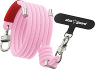 AlzaGuard Universal Adjustable Lanyard - pink - Phone Lanyard