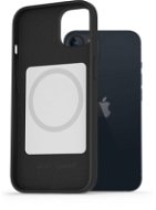 AlzaGuard iPhone 13 Magsafe fekete szilikon tok - Telefon tok