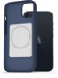 AlzaGuard Magsafe Silicone Case für das iPhone 13 Blau - Handyhülle