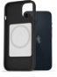 AlzaGuard Silicone Case iPhone 14 Magsafe fekete tok - Telefon tok