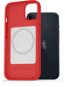 AlzaGuard Magsafe Silicone Case pro iPhone 14 červené - Kryt na mobil