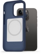 AlzaGuard Magsafe Silicone Case für iPhone 14 Pro blau - Handyhülle