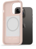 AlzaGuard Magsafe Silicone Case pro iPhone 14 Pro růžové - Kryt na mobil