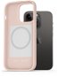 AlzaGuard Magsafe Silicone Case na iPhone 14 Pro ružový - Kryt na mobil