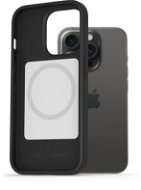 AlzaGuard Magsafe Silicone Case für das iPhone 15 Pro schwarz - Handyhülle