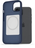 AlzaGuard Magsafe Silicone Case für das iPhone 15 blau - Handyhülle