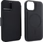 Pouzdro na mobil AlzaGuard MagWallet 2in1 Case Compatible with Magsafe pro iPhone 15 černý - Pouzdro na mobil