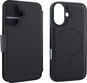 Pouzdro na mobil AlzaGuard MagWallet 2in1 Case Compatible with Magsafe pro iPhone 16 černý - Pouzdro na mobil