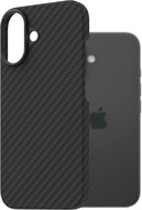AlzaGuard Ultra Slim Aramid Case Compatible with MagSafe for iPhone 16 - Phone Cover