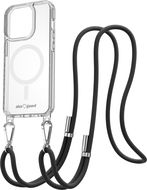 AlzaGuard Luxe Detach Lanyard Case Compatible with MagSafe for iPhone 15 Pro černý - Kryt na mobil
