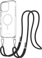 AlzaGuard Luxe Detach Lanyard Case Compatible with MagSafe for iPhone 16 Pro Max black - Phone Cover