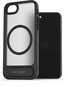 Phone Cover AlzaGuard Matte Case with Stand Compatible with MagSafe for iPhone 7 / 8 / SE 2020 / SE 2022 black - Kryt na mobil