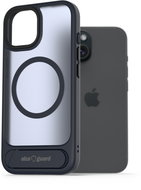 AlzaGuard Matte Case with Stand Compatible with MagSafe for iPhone 15 dark blue - Phone Cover