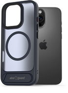 AlzaGuard Matte Case with Stand Compatible with MagSafe for iPhone 16 Pro Max dark blue - Phone Cover