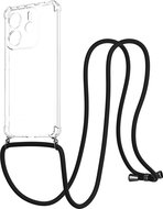 AlzaGuard Luxe Lanyard Case for Xiaomi Redmi Note 14 5G black - Phone Cover