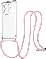 AlzaGuard Luxe Lanyard Case for Xiaomi Redmi Note 14 Pro+ pink - Phone Cover