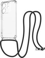 AlzaGuard Luxe Lanyard Case for Xiaomi Redmi Note 14 4G black - Phone Cover