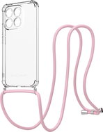 AlzaGuard Luxe Lanyard Case for Xiaomi 15T pink - Phone Cover