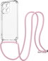Phone Cover AlzaGuard Luxe Lanyard Case for Xiaomi 15T pink - Kryt na mobil