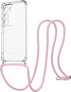 AlzaGuard Luxe Lanyard Case for Xiaomi Redmi 15 pink - Phone Cover