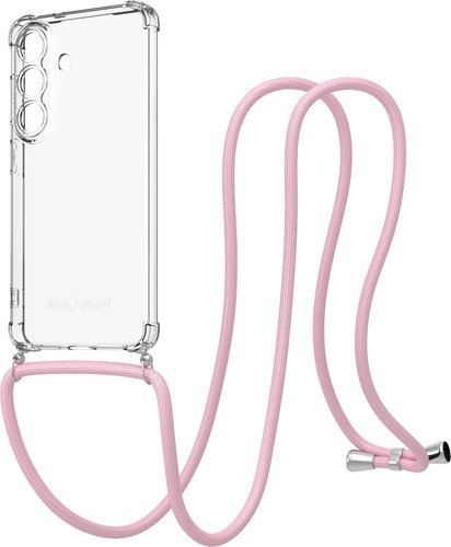 AlzaGuard Luxe Lanyard Case für Samsung Galaxy S26 rosa - Handyhülle - Hauptbild