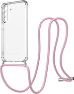 AlzaGuard Luxe Lanyard Case for Samsung Galaxy A27 pink - Phone Cover
